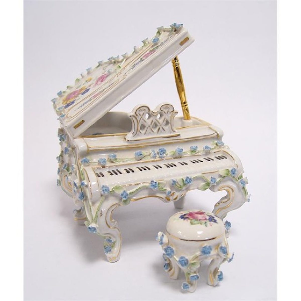 Porcelánové piáno- signované